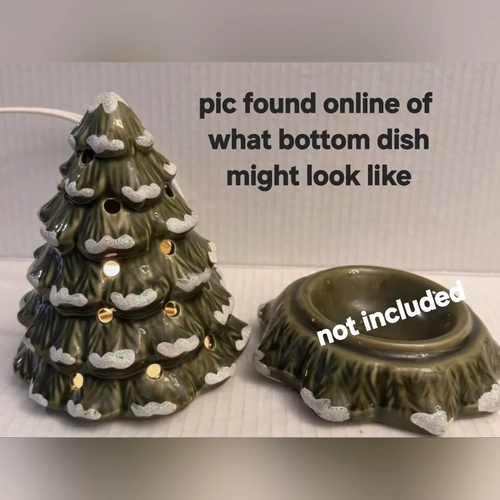 Better Homes & Gardens Christmas Tree Wax Warmer Top Only